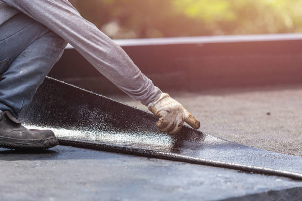 Professional Crawl Space Encapsulation technician working in Marietta, OH